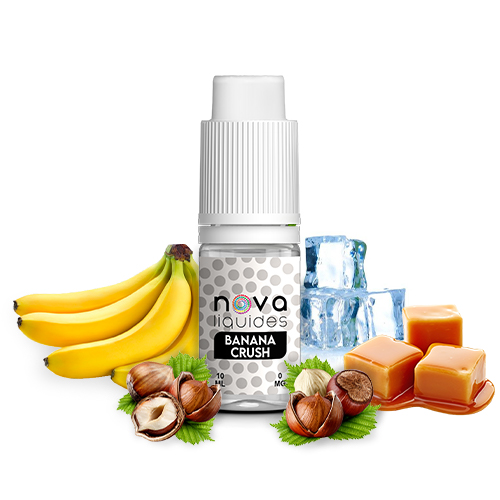 Nova Liquides Banana Crush 10ml E-liquid | vapeur france